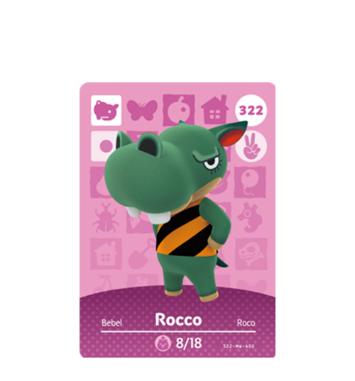 Rocco 322 Authentic Animal Crossing New Horizons Series 4 Amiibo - Foto 5
