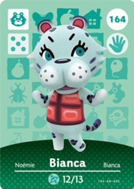 Bianca Animal Crossing Cards Series 2 Amiibo Card Amiibo Life The Unofficial Amiibo Database