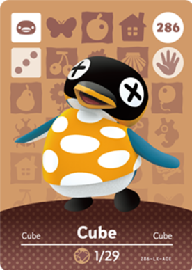 Cube (Animal Crossing Cards - Series 3 